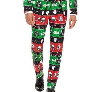 STAR WARS Mens christmas festive Holiday Pants